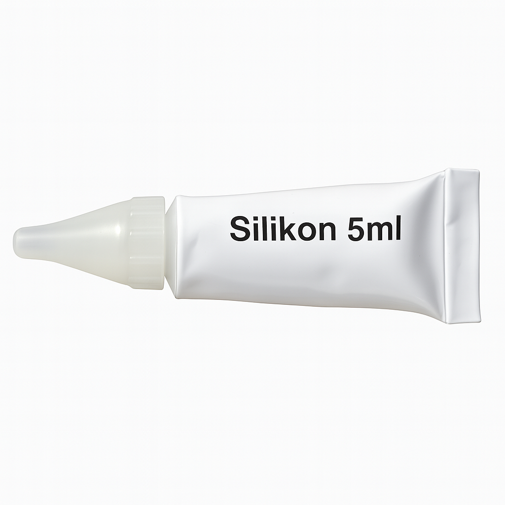 Silikontube 5 ml – Zur Abdichtung von Dachrinnen-Endkappen
